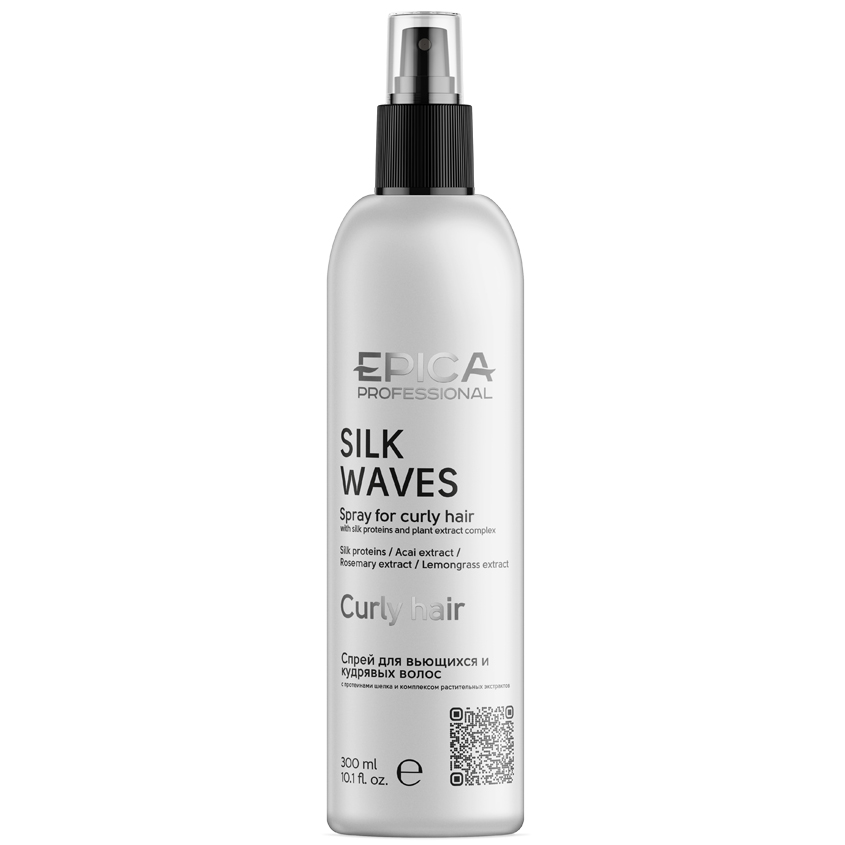 Спрей д/кудрявых волос 300мл. EPICA Professional Silk Waves
