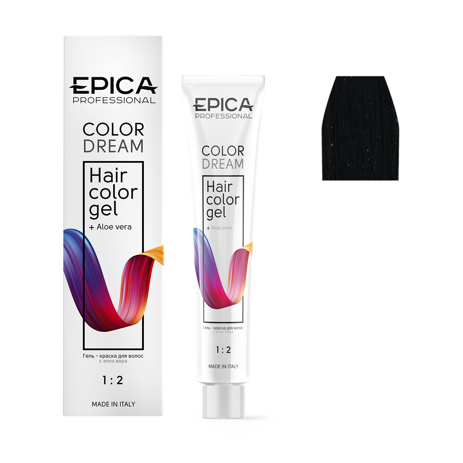 4.77 EPICA Professional COLORDREAM Гель-краска шатен шоколадный интенсивный, 100 мл.