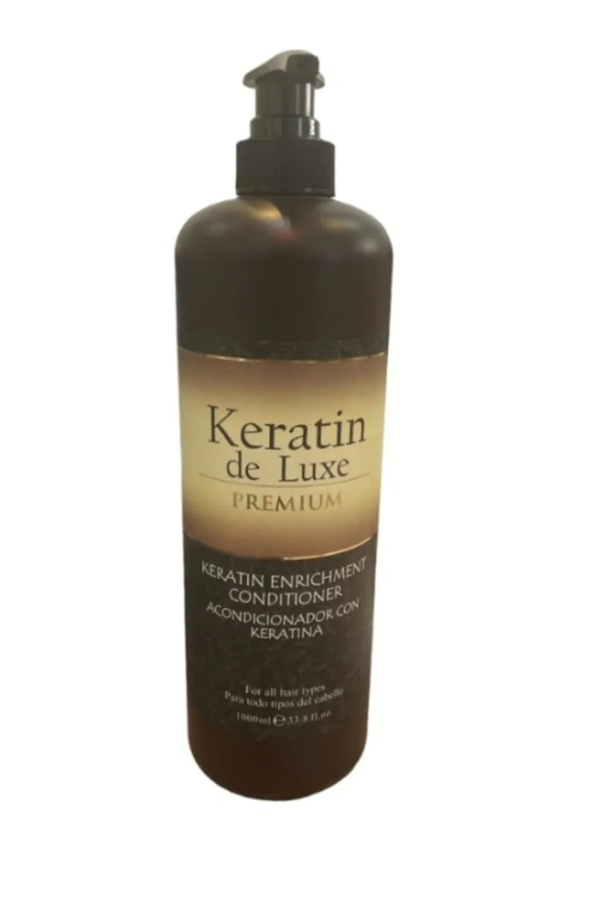 (М) КОНДИЦИОНЕР ДЛЯ ВОЛОС, ОБОГАЩЁННЫЙ КЕРАТИНОМ / Keratin Deluxe Hair Conditioner 1000мл