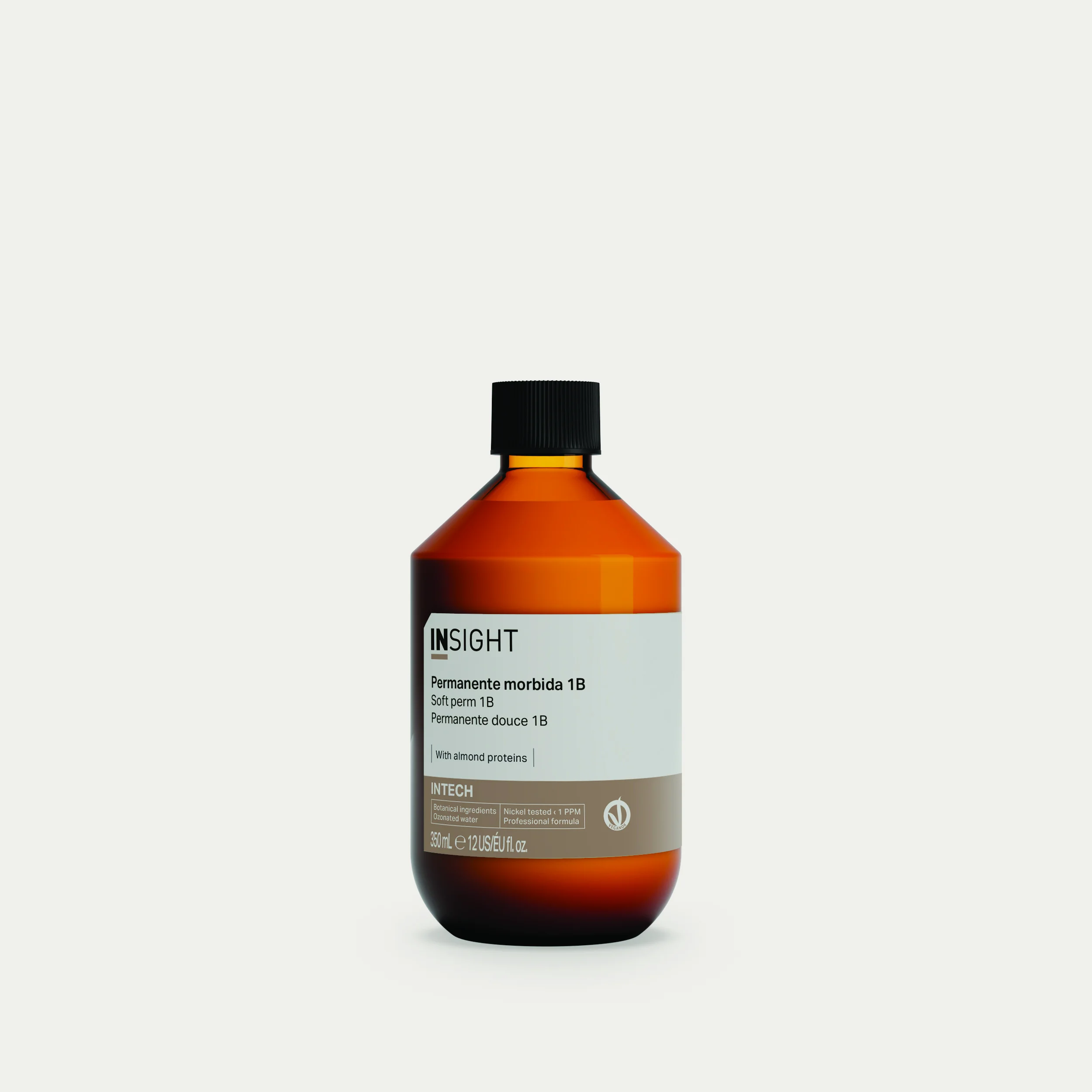 (М) Состав для окрашенных и чувствительных волос INTECH  SOFT PERM 1B, 400мл