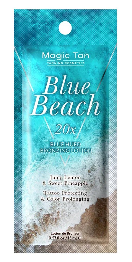 Крем для загара Magic Tan Blue Beach 20 бронзаторов 15 мл.