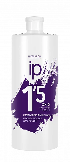 (М) Проявляющая эмульсия Impression Professional Oxid 1,5 % (5 Volume) 900 мл