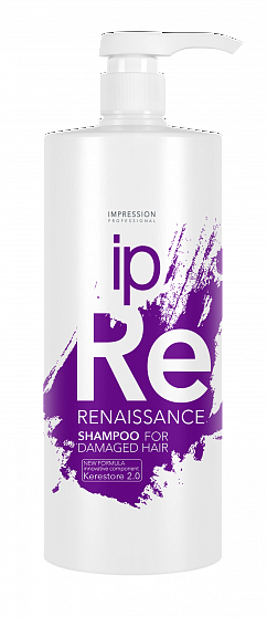 IP Восстанавливающий шампунь для поврежденных волос RENAISSANCE 1000 мл