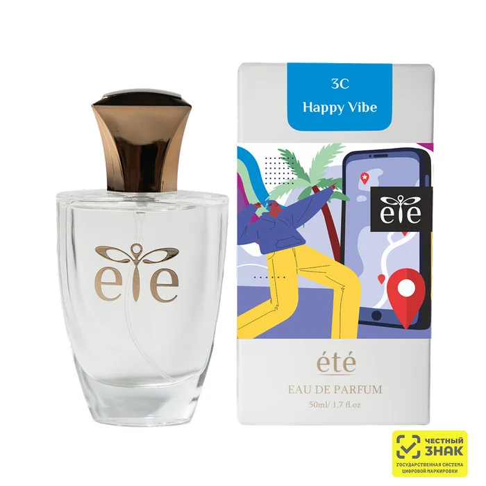 Парфюмерная вода "ETE" 3 C мужская 50 мл