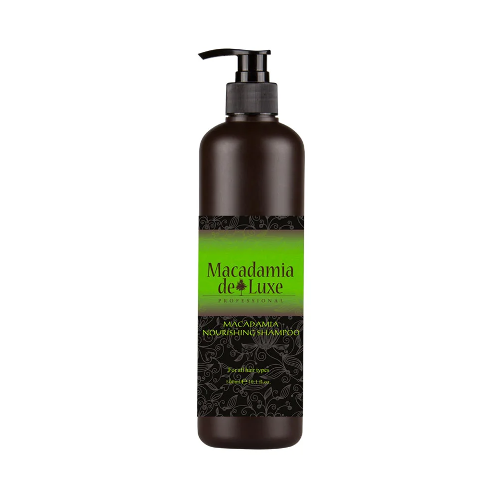 (М) ШАМПУНЬ ПИТАТЕЛЬНЫЙ С МАСЛОМ МАКАДАМИИ/ Macadamia de Luxe Shampoo 500мл