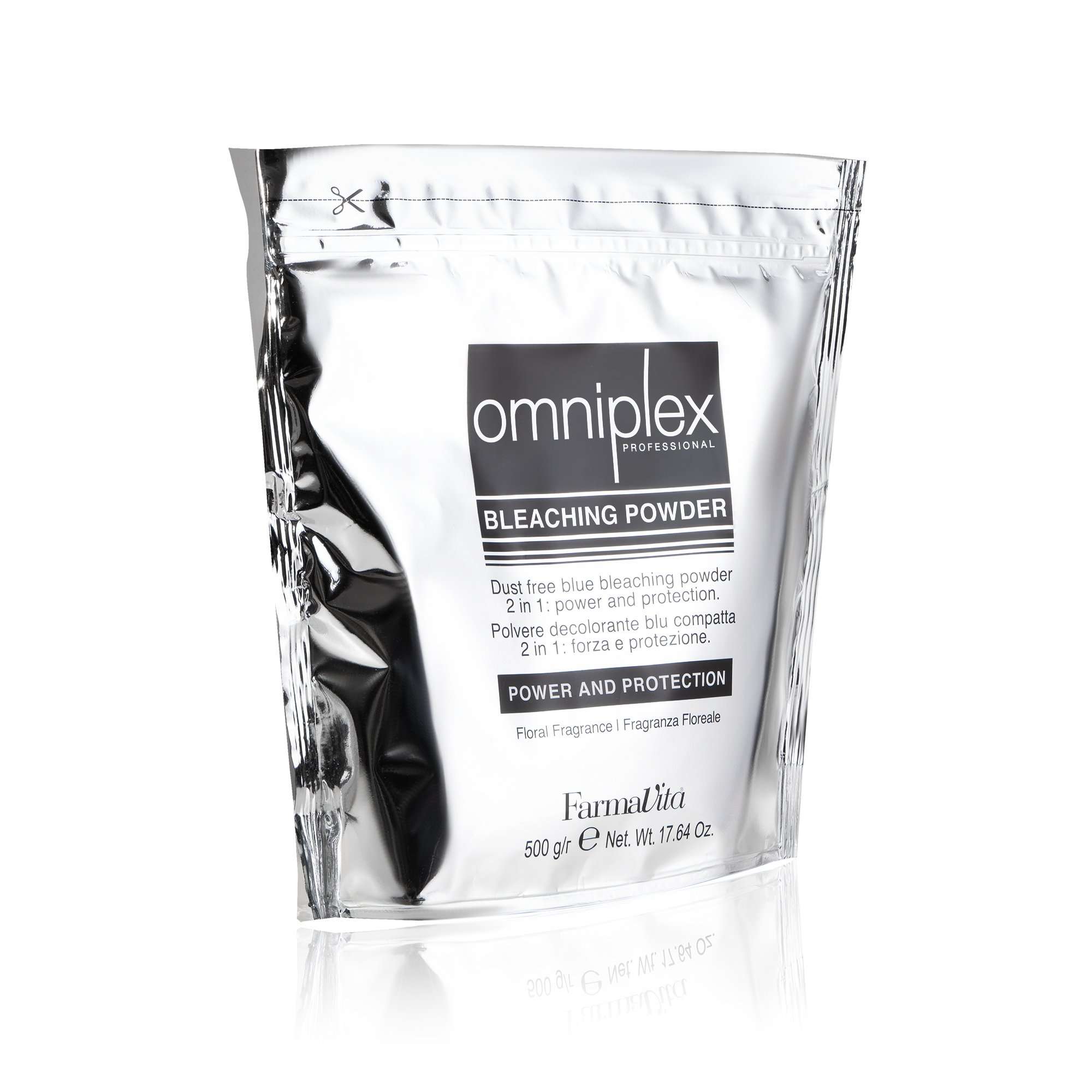 OMNIPLEX  Синий обесцвеч.порошок 7ур д/любых техник 500гр.