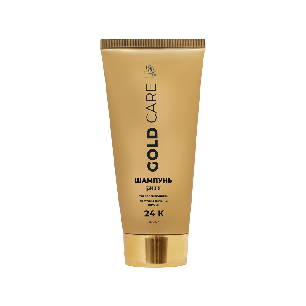Шампунь Gold Care Пасека Lab 200 мл туба