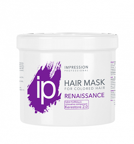 IP Восстанавливающая Биомаска для поврежденных волос RENAISSANCE 470 мл