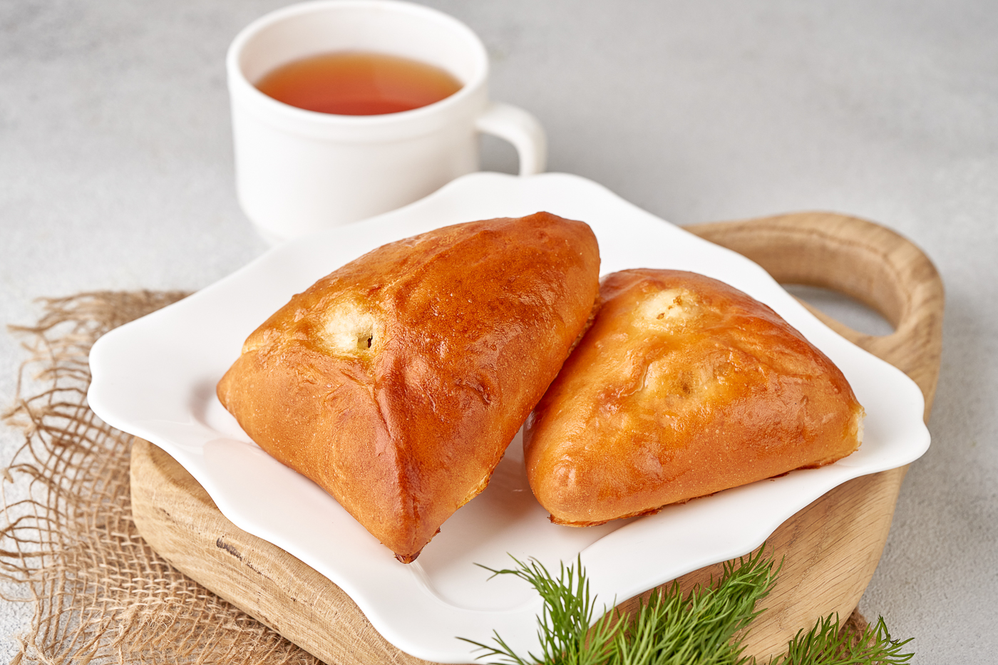 Расстегай с горбушей и рисом 100г