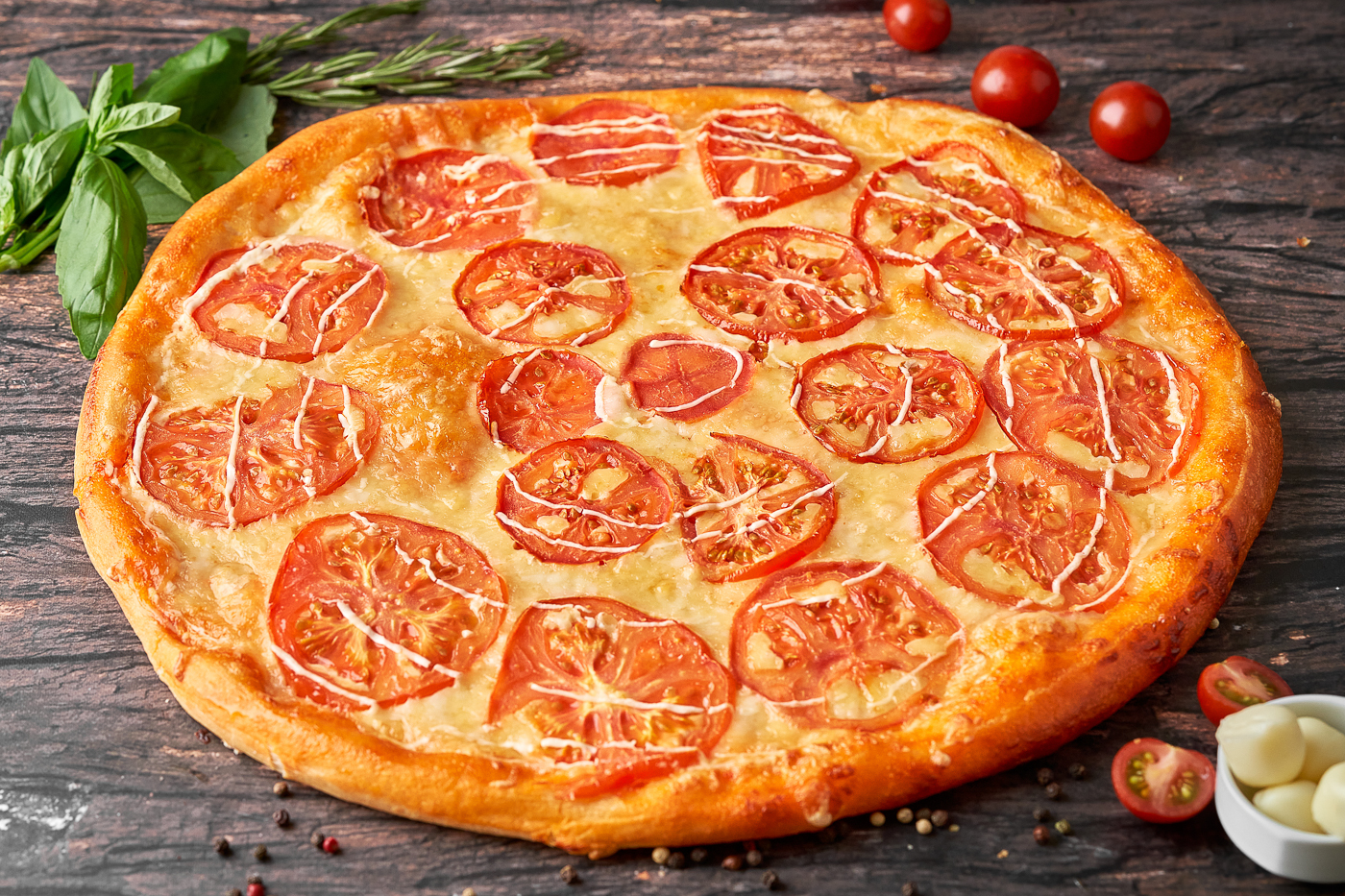 Пицца "Маргарита" (35 см) 850-900гр. Цена от 748р