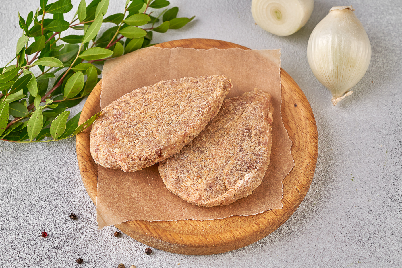 Котлета натуральная 4шт (470г) п/ф