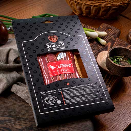Карпаччо из утки (нарезка) 100гр