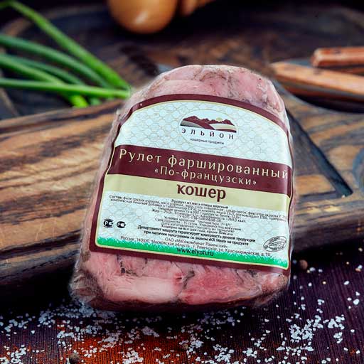Рулет Эльйон По-французски вареный фаршированный