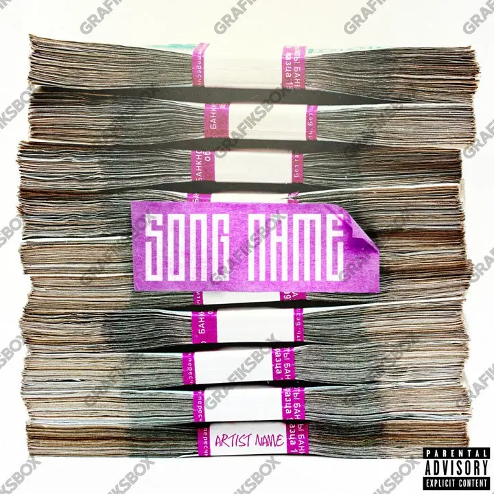 Premade album cover “StackStack” — a frame that refuses to sit in one category in a pink palette