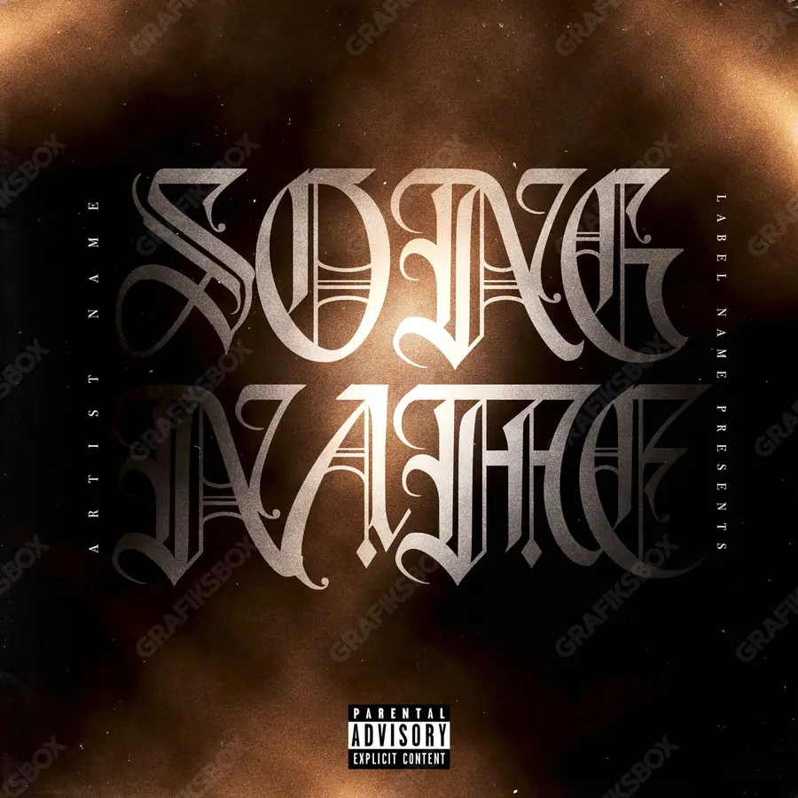Обложка для песни «Floyd» — тёмный кадр, в оранжевых тонах