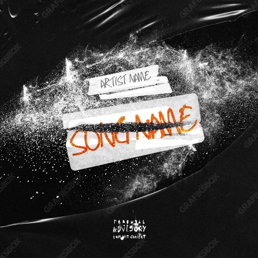 Portada de álbum prediseñada «Export» — un motivo con carácter propio, en una paleta monocroma