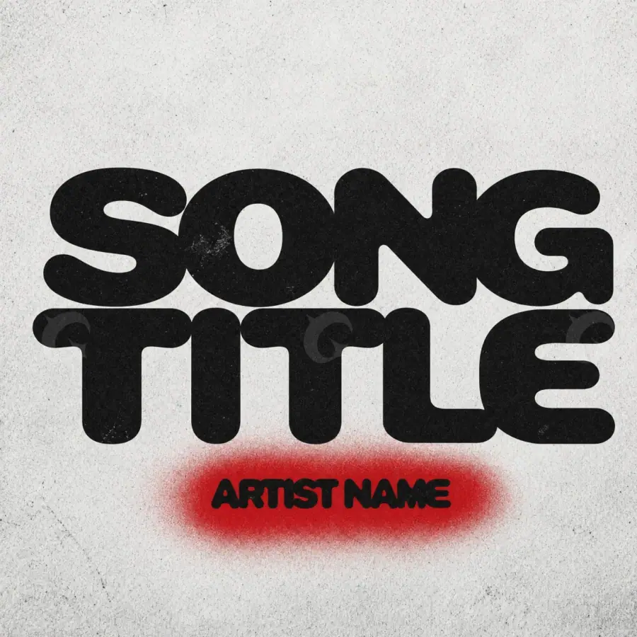Music cover artwork “Black Circle”: circle, black and white tones