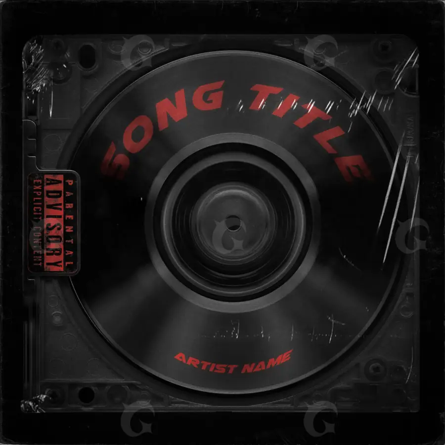 Music cover artwork “Black Circle”: circle, black and white tones
