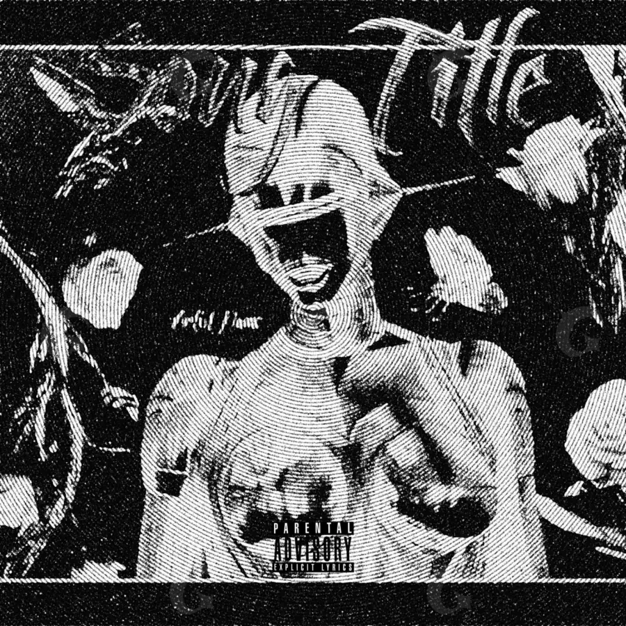 Обложка для альбома «Black Figure»: фигура; палитра — чёрно-белая