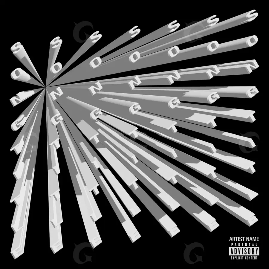Portada para canción «Black Flower»: flor; color blanco y negro