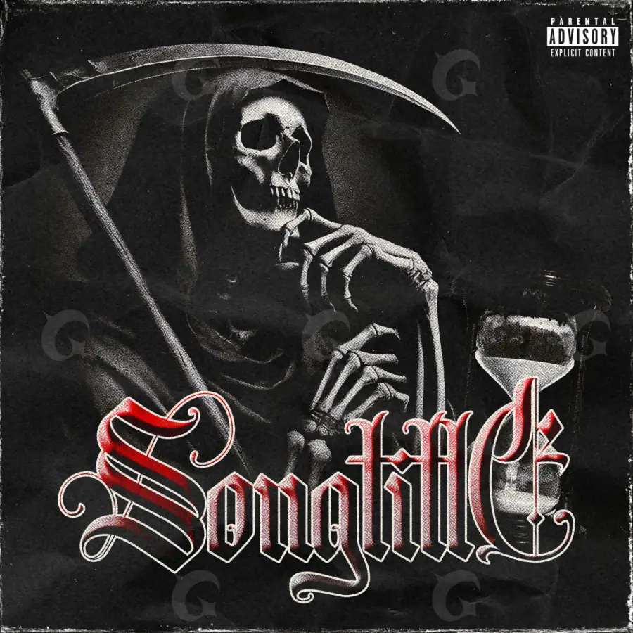 Premade cover art “Black Skeleton”: skeleton, black and white tones