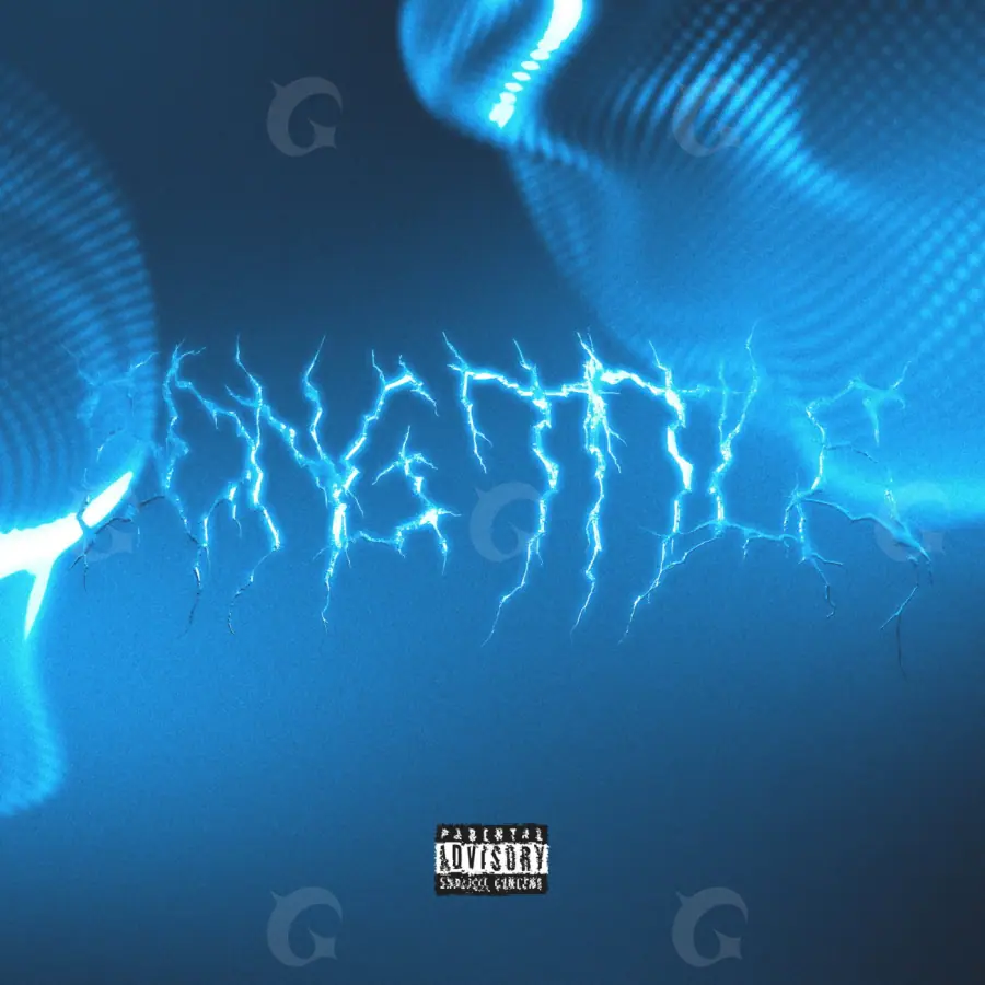 Album cover art “Blue Abstract”: abstract artwork, blue tones