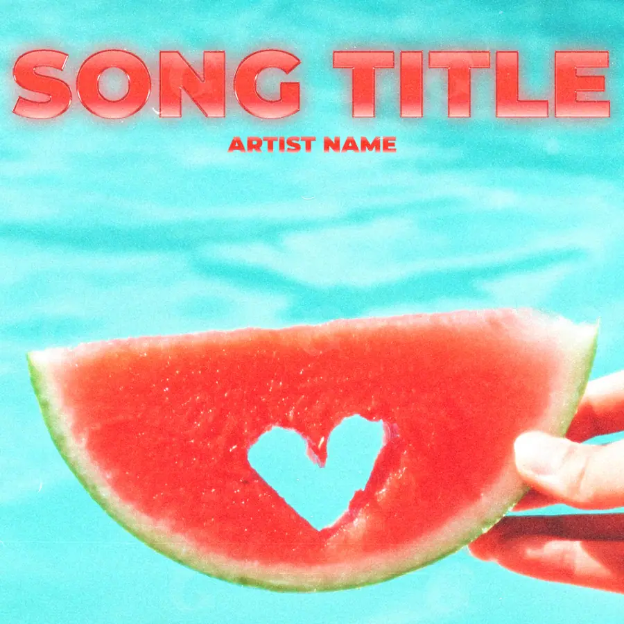 Portada para canción «Blue Hand»: mano; color azul