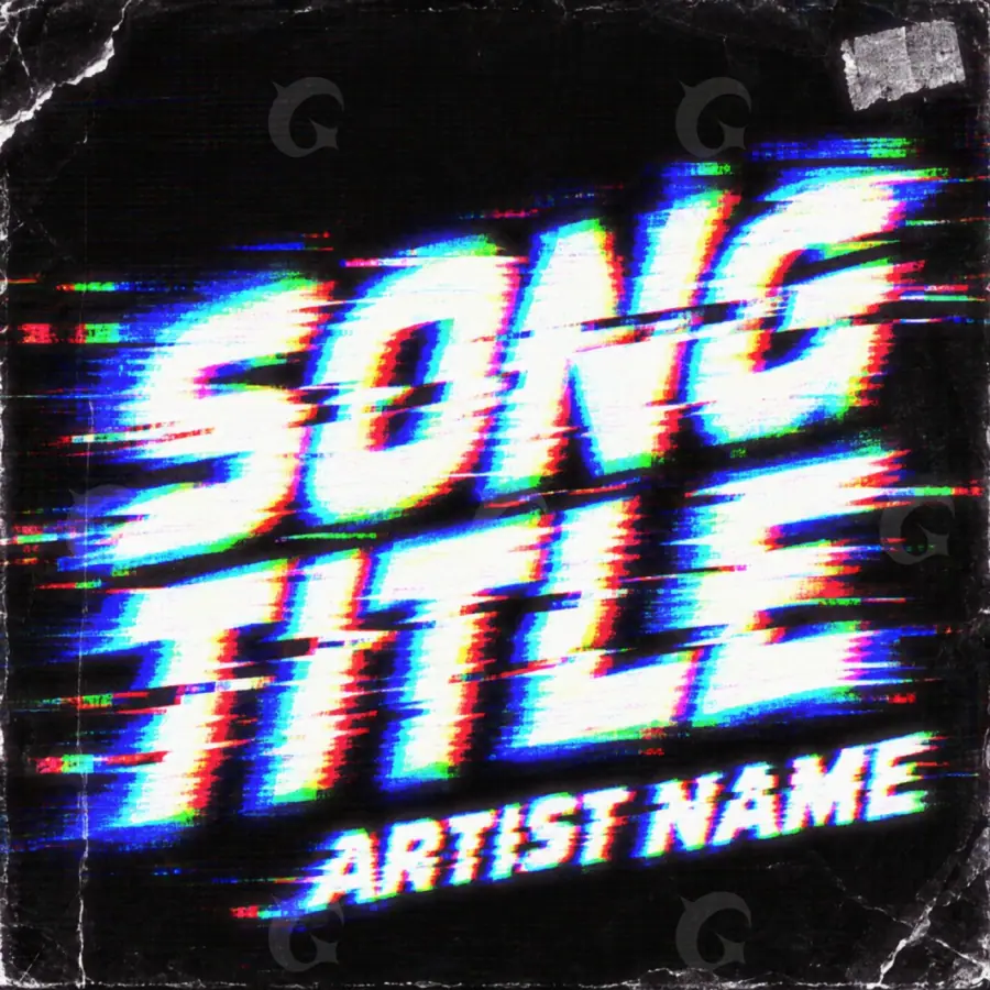 Portada prediseñada «Blue Lettering»: tipografía; color azul