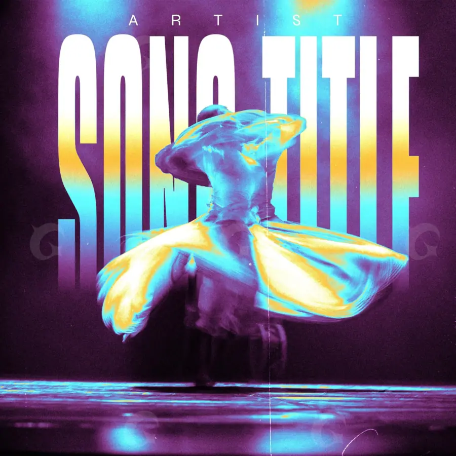 Music cover artwork “Blue Woman”: woman, blue tones