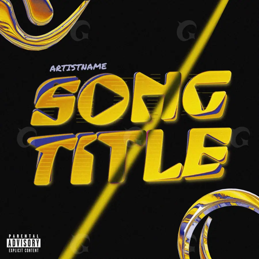 Album cover art “Golden Circle”: circle, golden tones