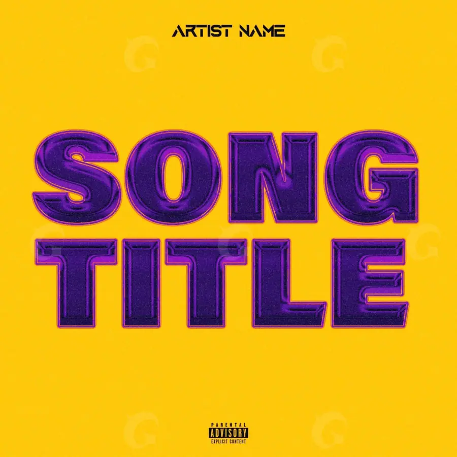 Album cover art “Golden Lettering”: lettering, golden tones