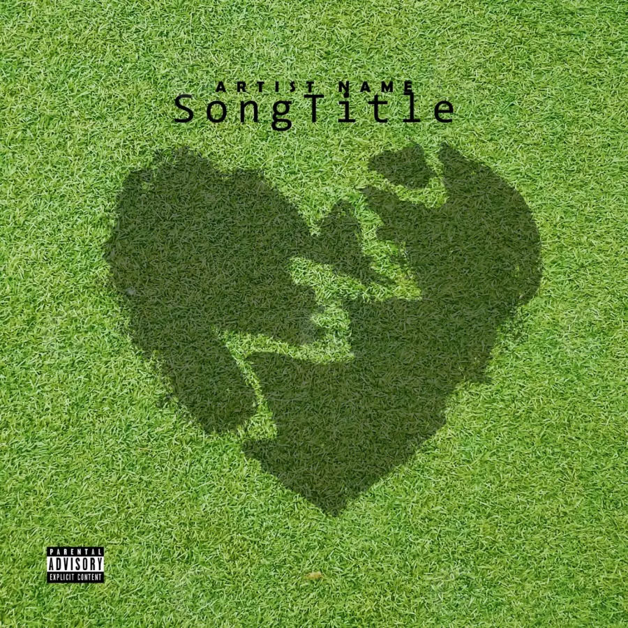 Premade cover art “Green Circle”: circle, green tones