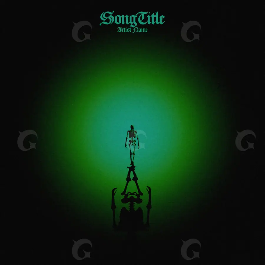 Portada prediseñada «Green Silhouette»: silueta; color verde