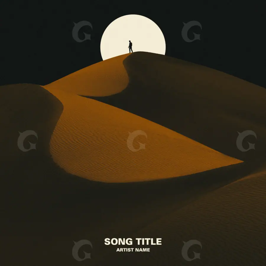 Music cover artwork “Orange Circle”: circle, orange tones