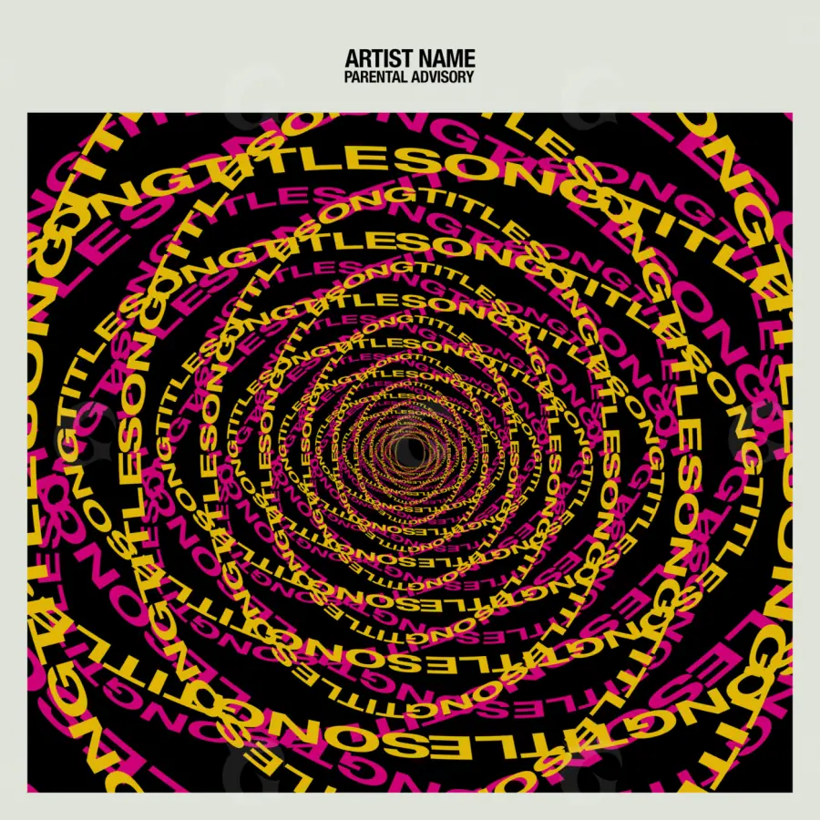 Arte de portada musical «Orange Circle»: círculo; color naranja
