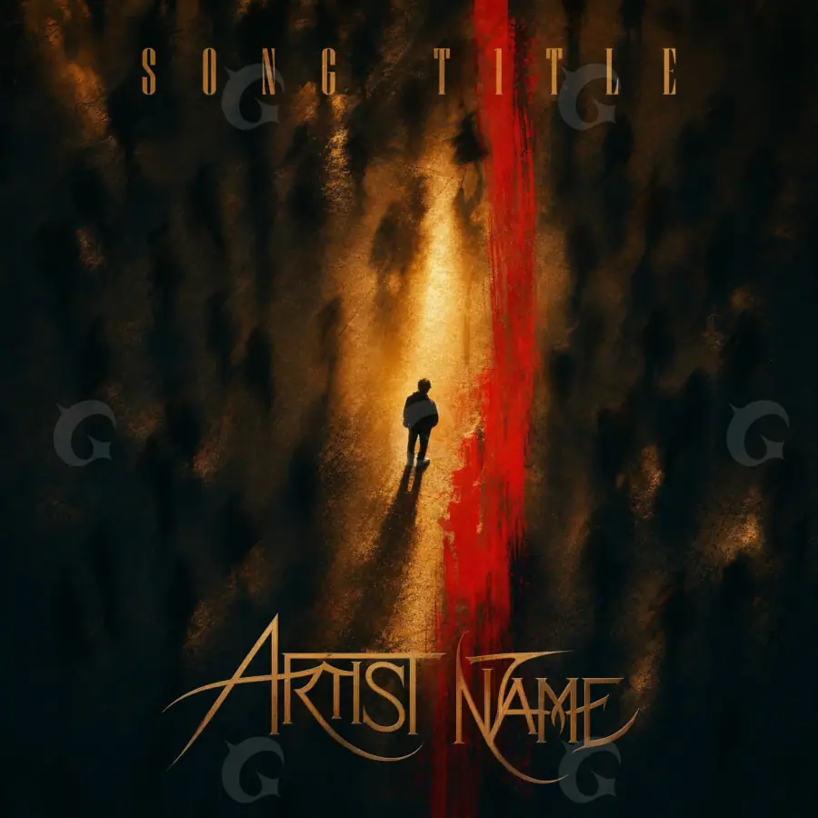 Portada para canción «Orange Figure»: figura; color naranja