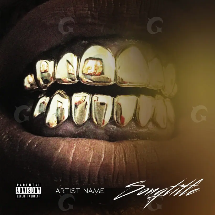 Album cover art “Orange Lettering”: lettering, orange tones