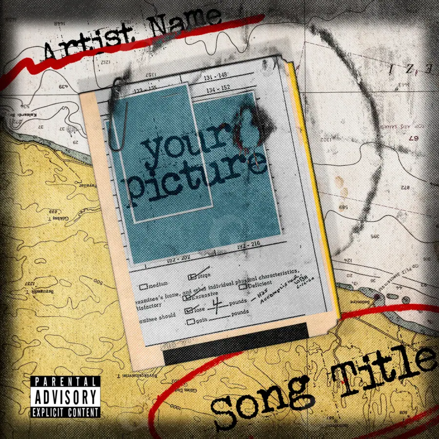 Album cover art “Orange Lettering”: lettering, orange tones