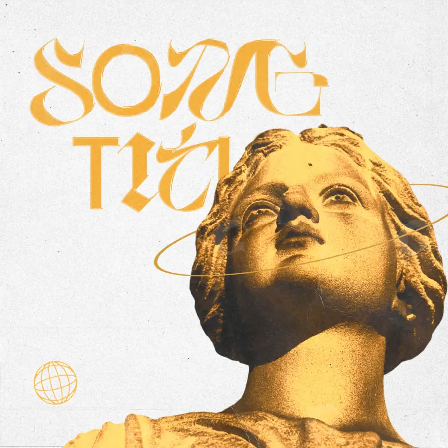 Music cover artwork “Orange Man”: man, orange tones