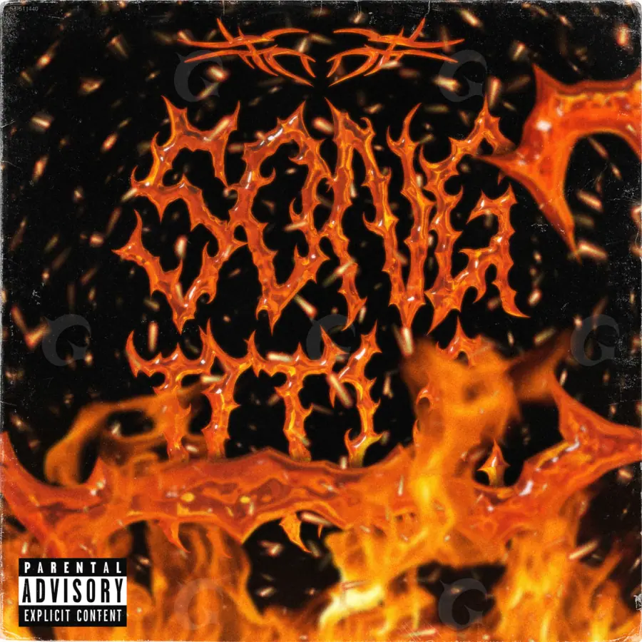 Music cover artwork “Orange Star”: star, orange tones