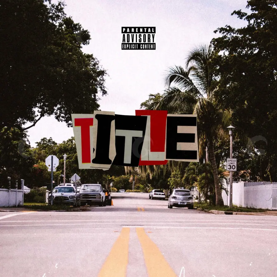 Album cover art “Orange Street”: street and car, orange tones