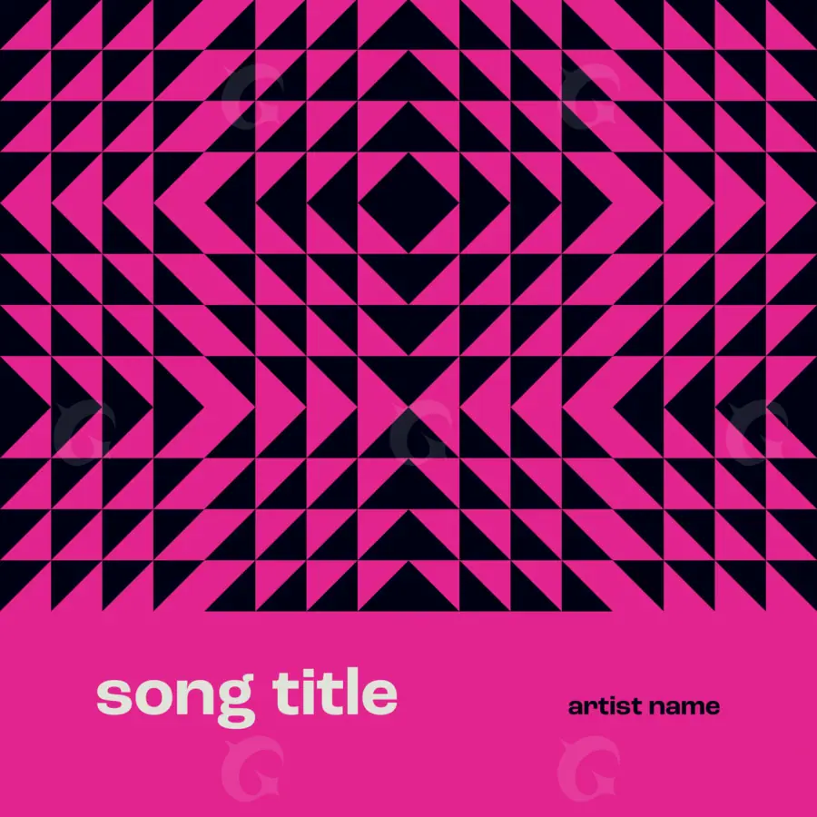 Premade cover art “Pink Diamond”: diamond, pink tones
