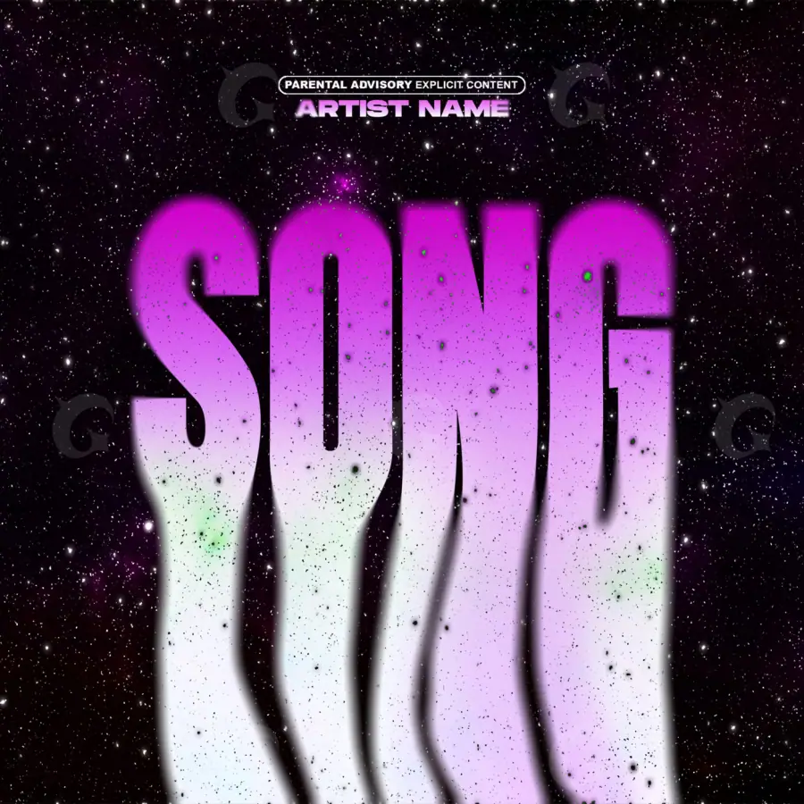 Premade cover art “Pink Star”: star, pink tones
