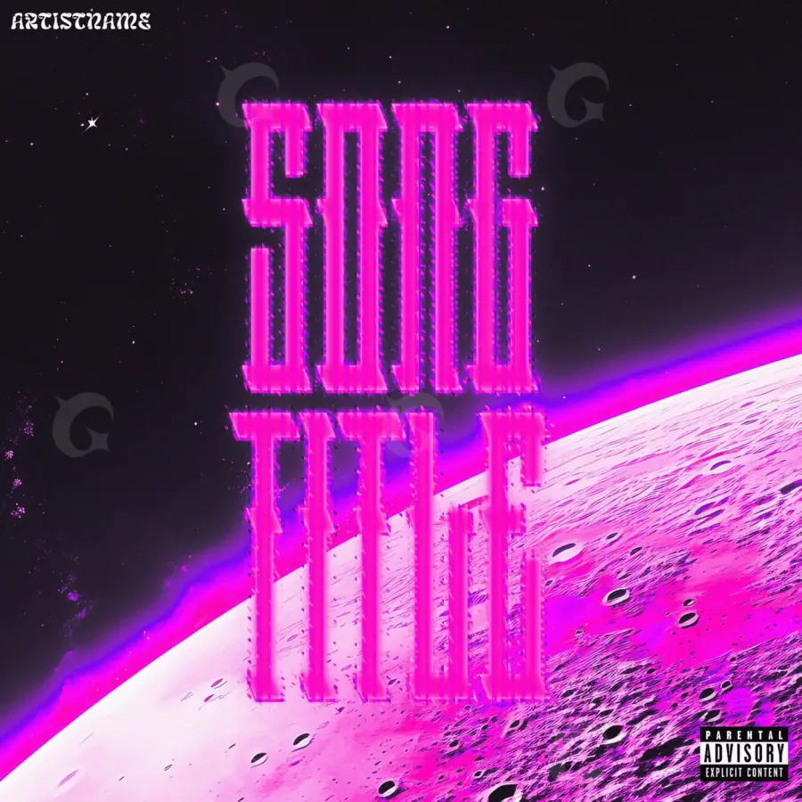 Music cover artwork “Pink Star”: star, pink tones