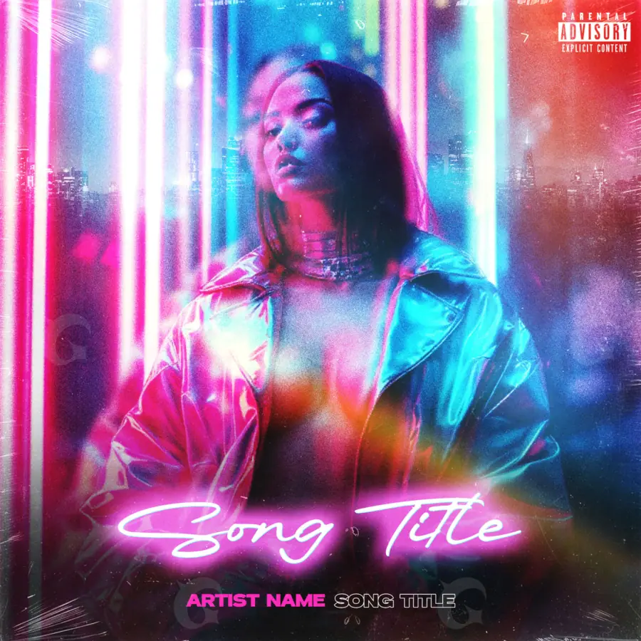 Premade cover art “Pink Woman”: woman, pink tones