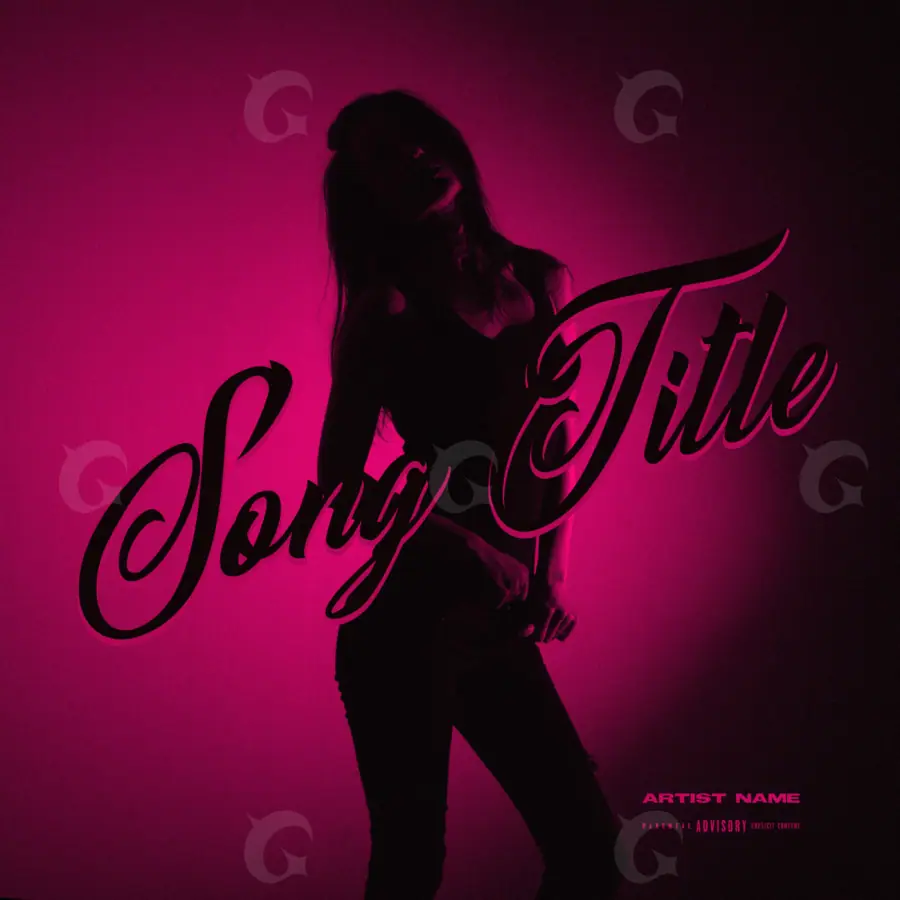 Album cover art “Pink Woman”: woman, pink tones