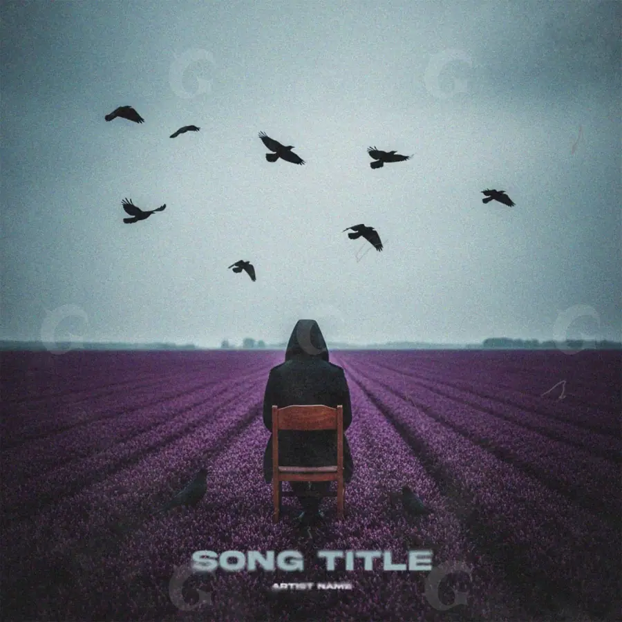 Album cover art “Purple Bird”: bird, purple tones