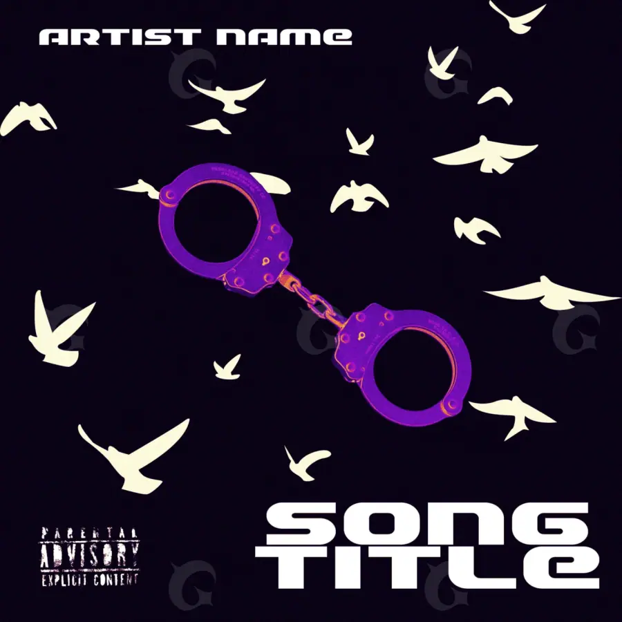 Album cover art “Purple Bird”: bird, purple tones