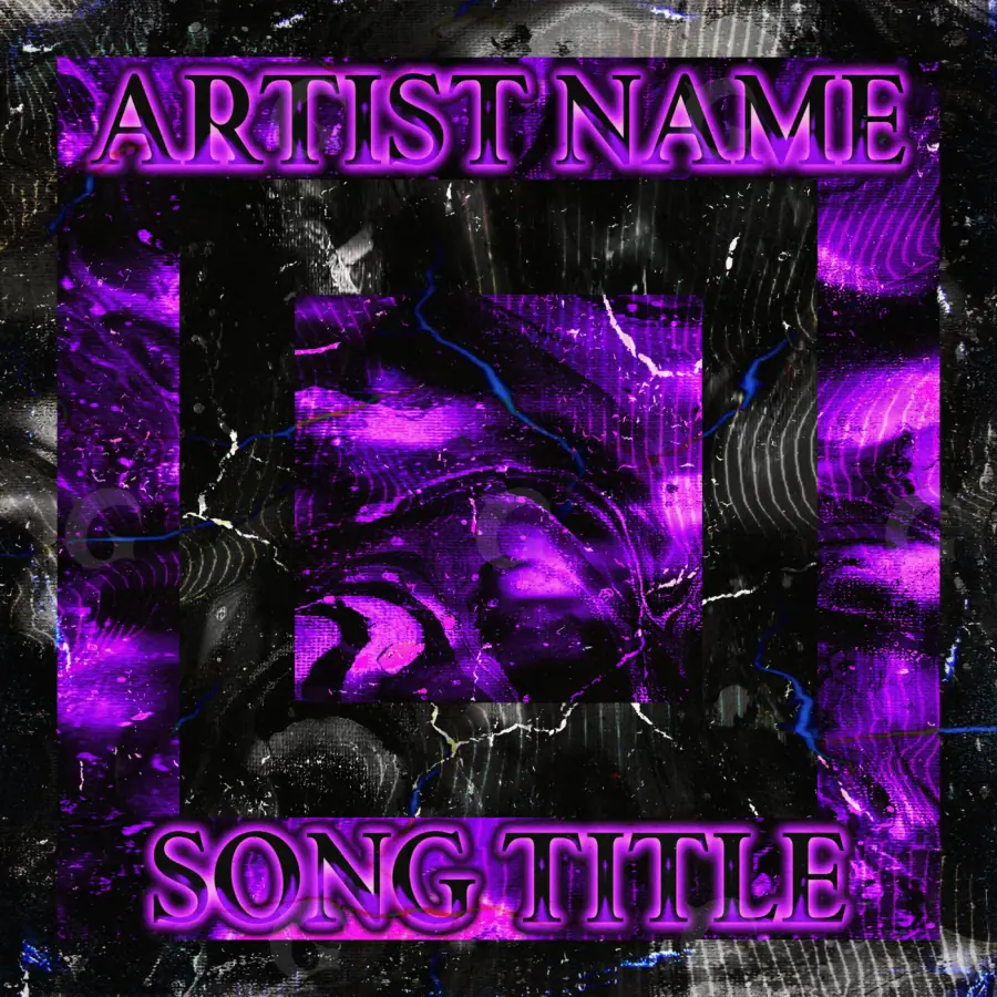 Portada para canción «Purple Neon»: neón; color violeta