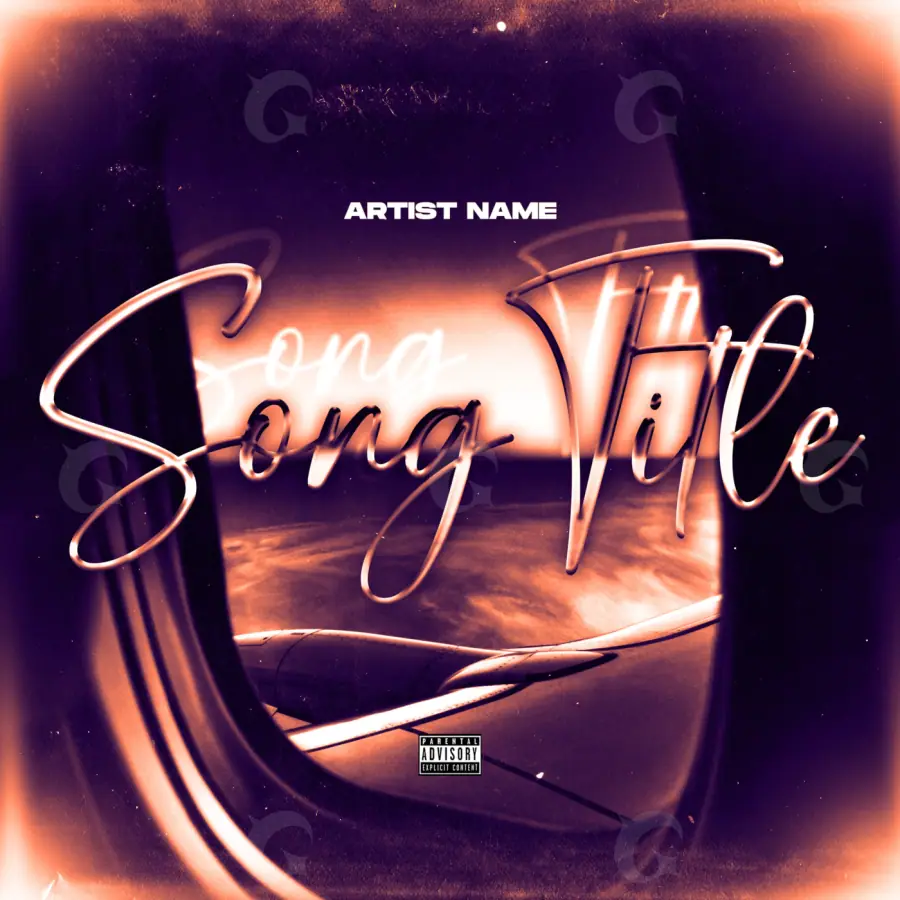 Music cover artwork “Red Car”: car, red tones